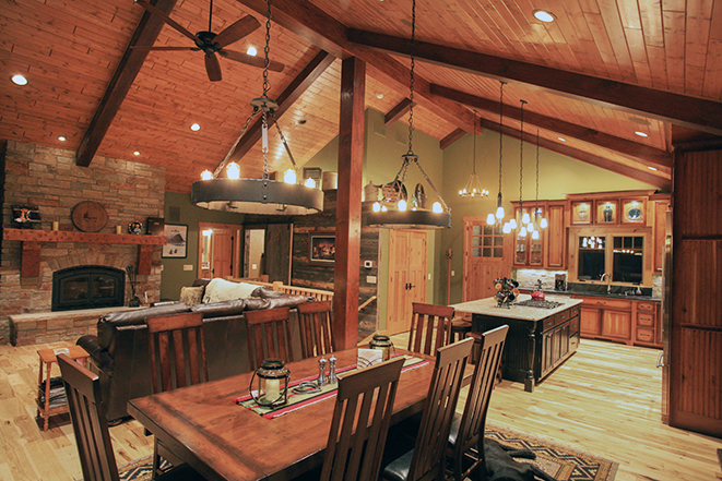 Rustic Lakefront Cabin in Presque Isle, WI | Shaw Building and Design